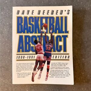 RARE Basketball Abstract 1990-1991 Edition Book